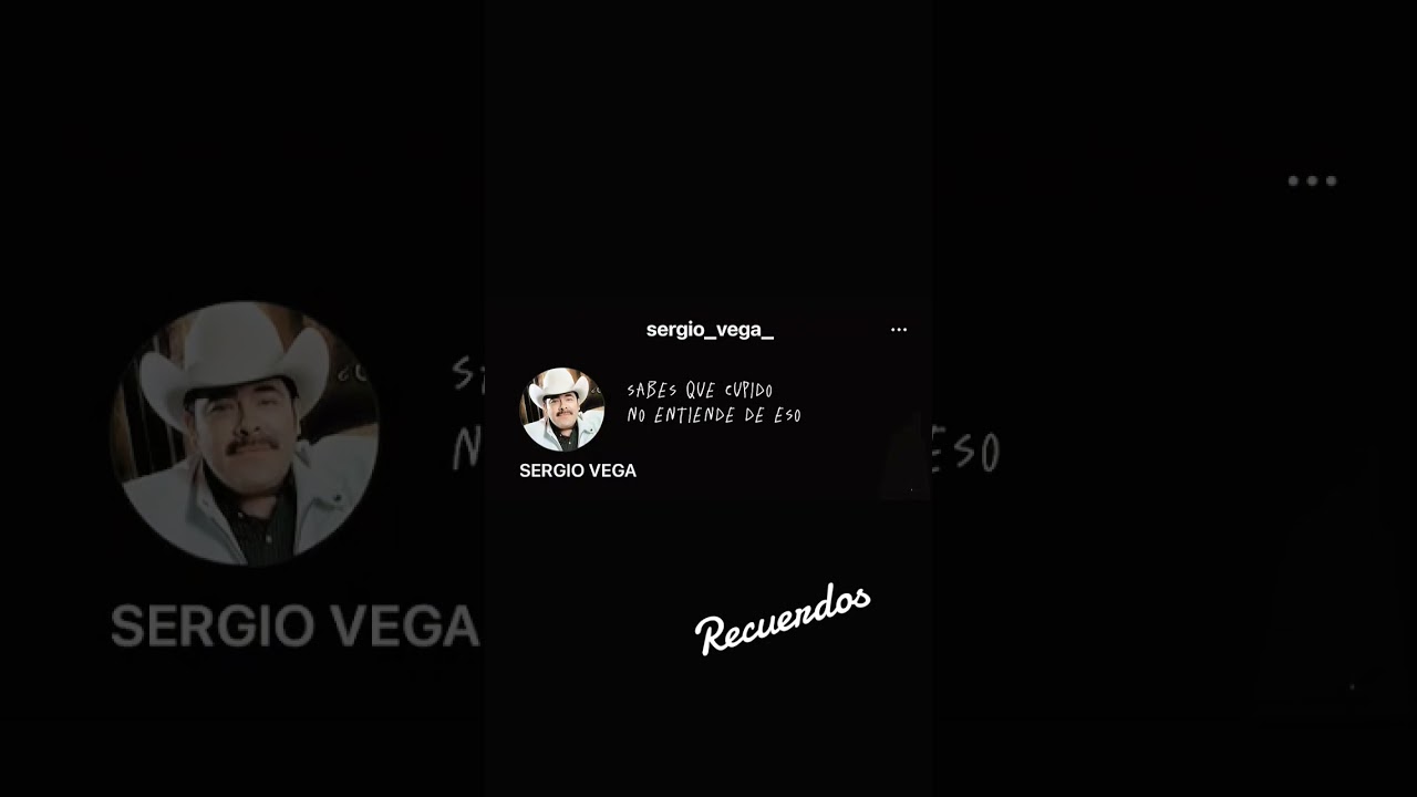 Sergio Vega - Cuando Te Lavas La Cara 