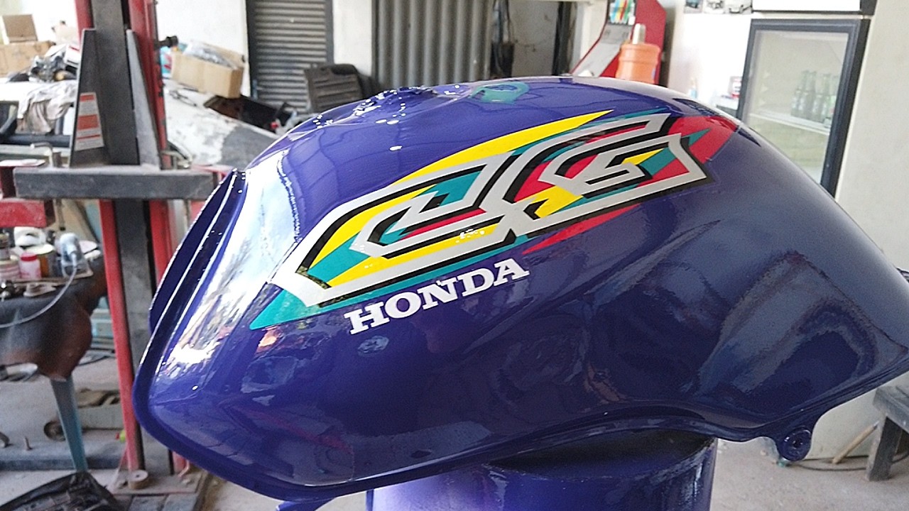 PINTURA COMPLETA CG TITAN AZUL ABROLHOS