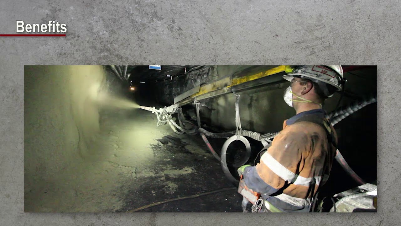 Underground Shotcreting in Coal Mines
