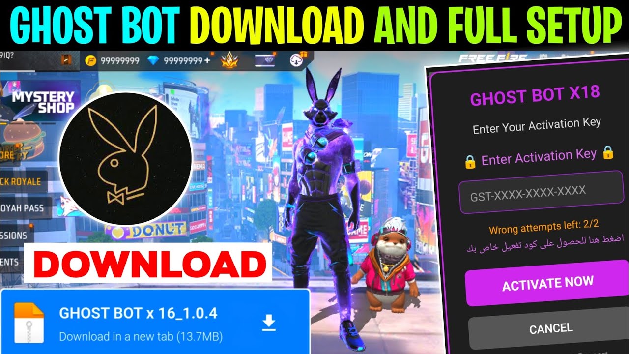 Ghost bot download and full setup ✅ | ghost bot x18 🎉 | ghost bot activation code problem fix 💯