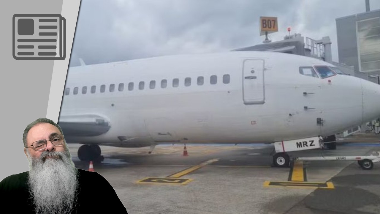 AVI&Atilde;O MISTERIOSO com 120 HAITIANOS com DOCUMENTOS FALSOS pousa em VIRACOPOS e SE RECUSA a SAIR