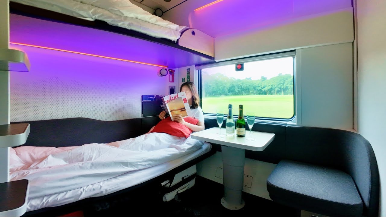 ПЕРВЫЙ КЛАСС в новейшем спальном поезде ЕвропыÖBB Nightjet: 🇦🇹Австрия - 🇳🇱Нидерланды