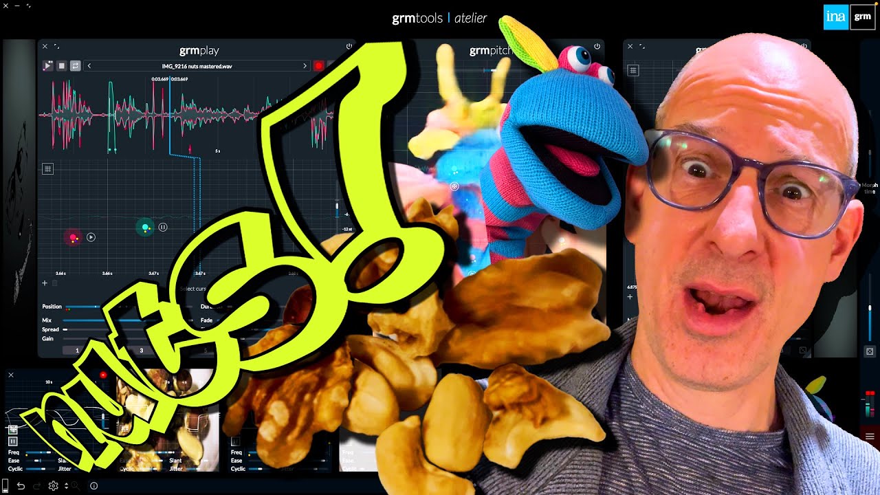 This is Nuts! 🥜🎧🤖 (I turn into a hand puppet??!) 😜 | 300 Sub Special 🎉