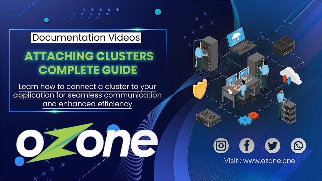🌟 Learn How to Attach a Cluster in Ozone Software Delivery Platform!🌍!