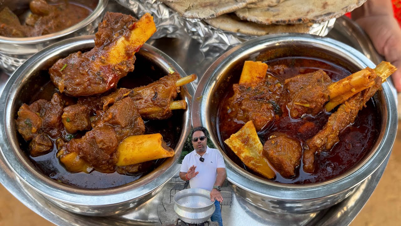 सरसों के तेल में बना झटका मटन | DESI MUTTON RECIPE JAIPUR | NON-VEG FOOD RECIPES IN INDIA