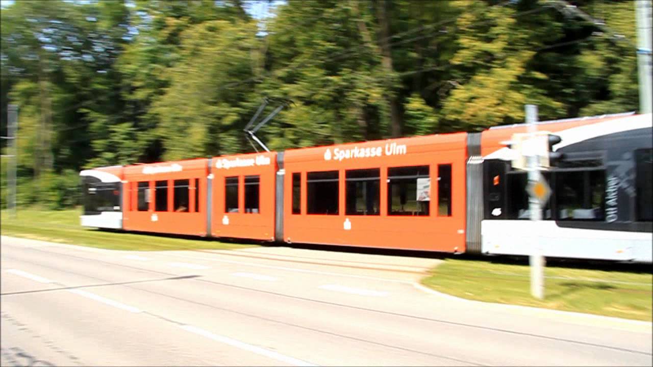 Stra&szlig;enbahn Ulm: Combino in B&ouml;fingen