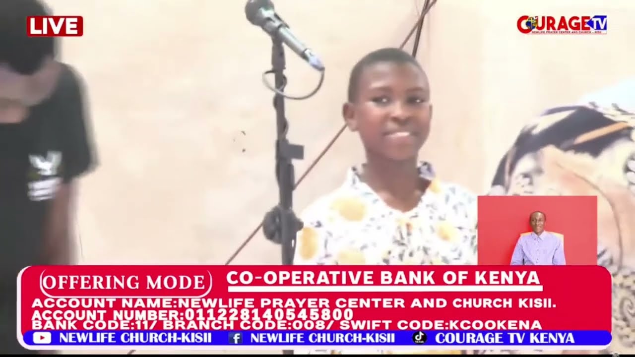 A YOUNG GIRL HILARIOUSLY REQUESTS PASTOR GILLACK TO JOIN CHURCH CHOIR.