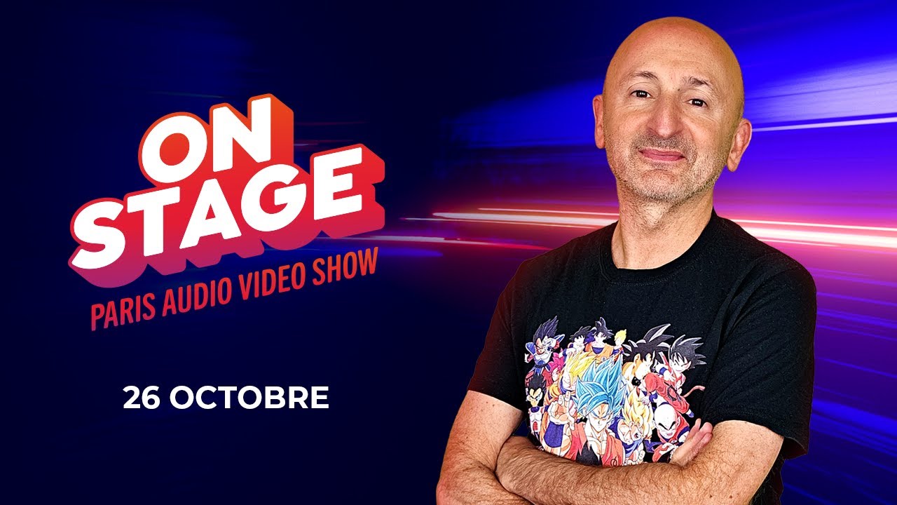 On Stage en live au Paris Audio Video Show 2025 avec PP Garcia - dimanche 26 octobre !