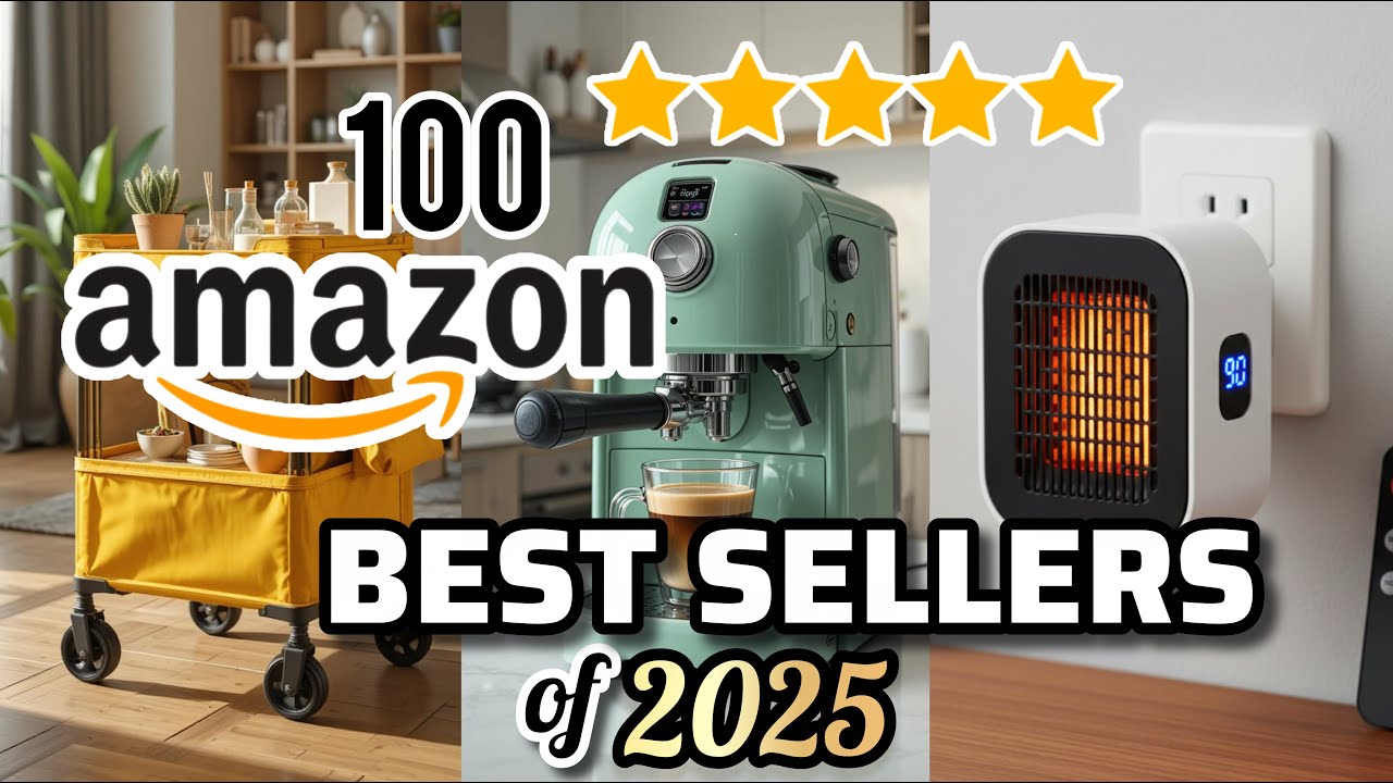 100 самых продаваемых товаров Amazon, которые вы обязательно должны увидеть! (Лучшее за 2025 год)