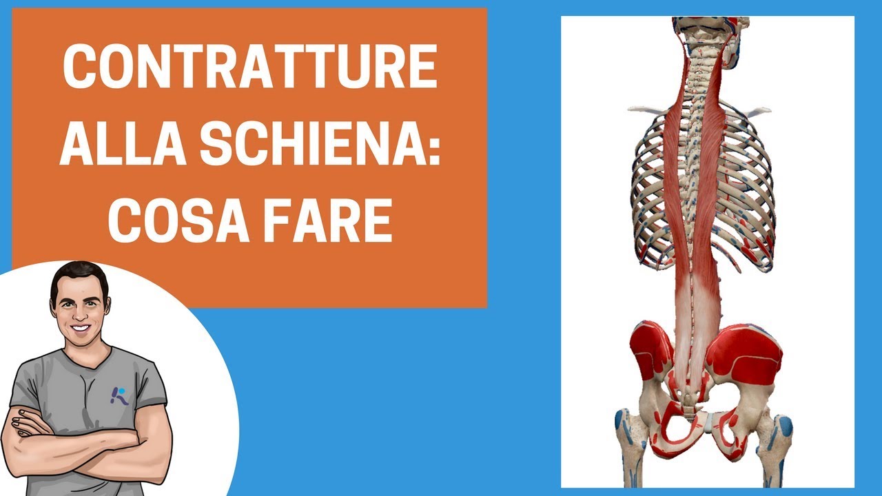 Contrattura dei muscoli della schiena: prova questo!!