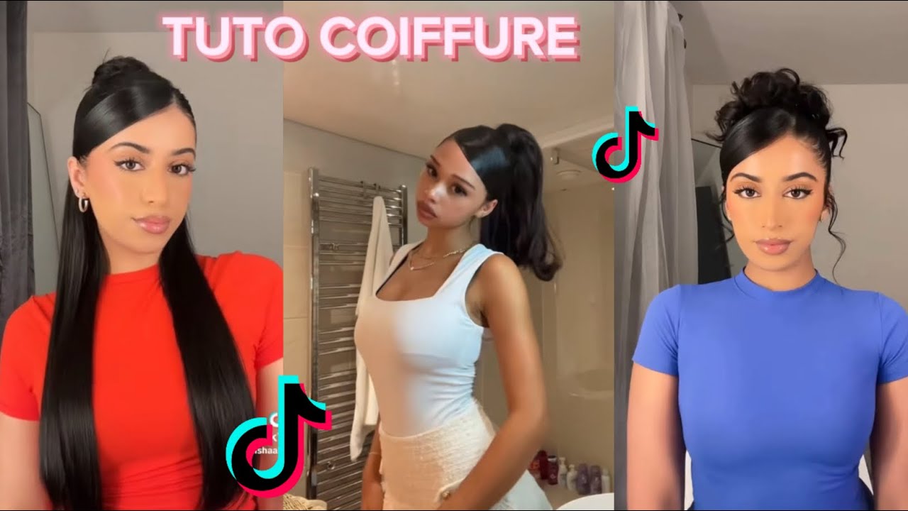 ~💖Tuto coiffure facile rapide et jolie pour l’école 