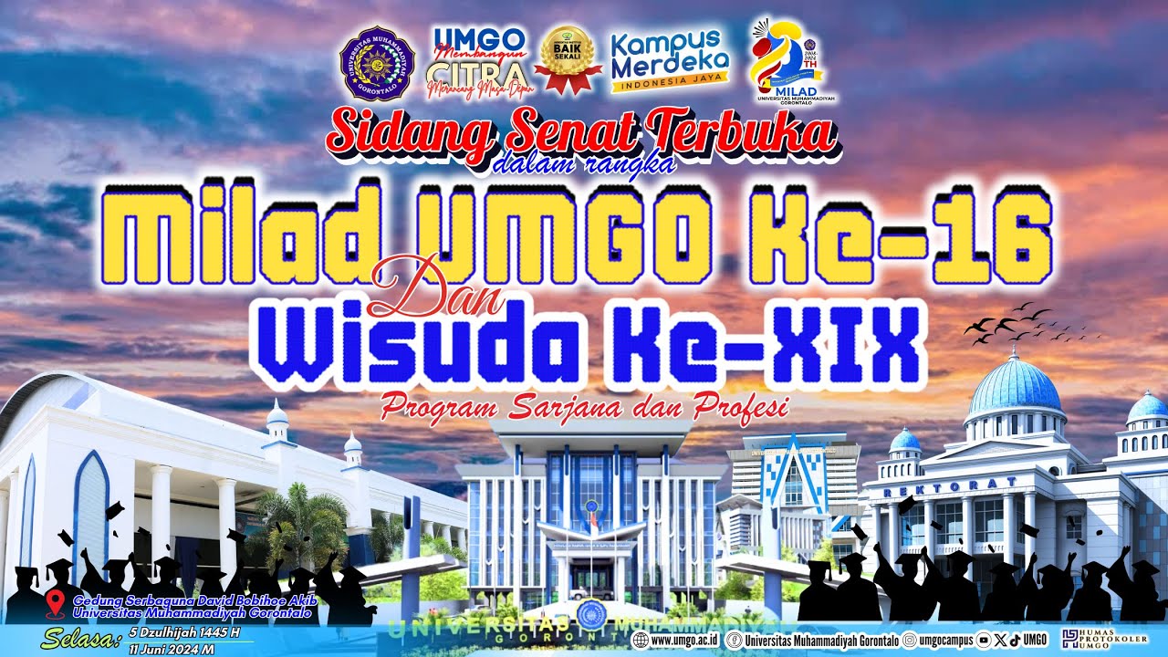WISUDA UNIVERSITAS MUHAMMADIYAH GORONTALO