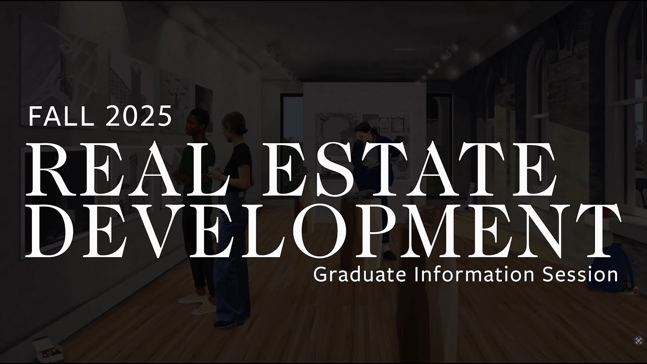Fall 2025 Real Estate Info Session