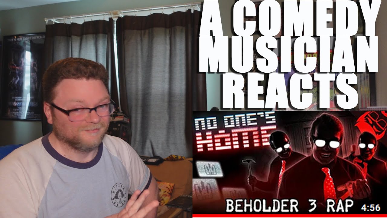 A Comedy Musician Reacts | NO ONE'S HOME Beholder 3 Rap by The Stupendium ft. McGwire! [REACTION]