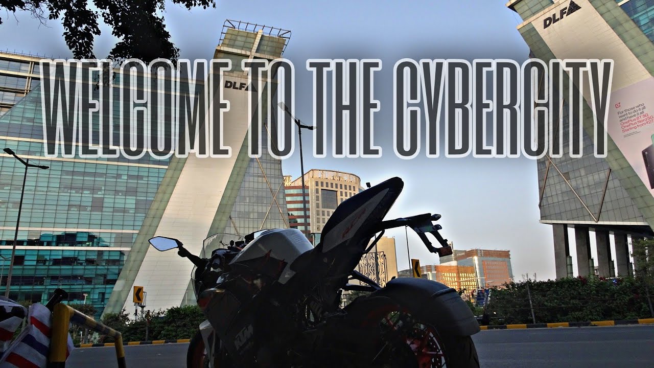 DLF CYBERCITY GURUGRAM WITH KTM RC 🔥 ||CINEMATIC VIDEO||