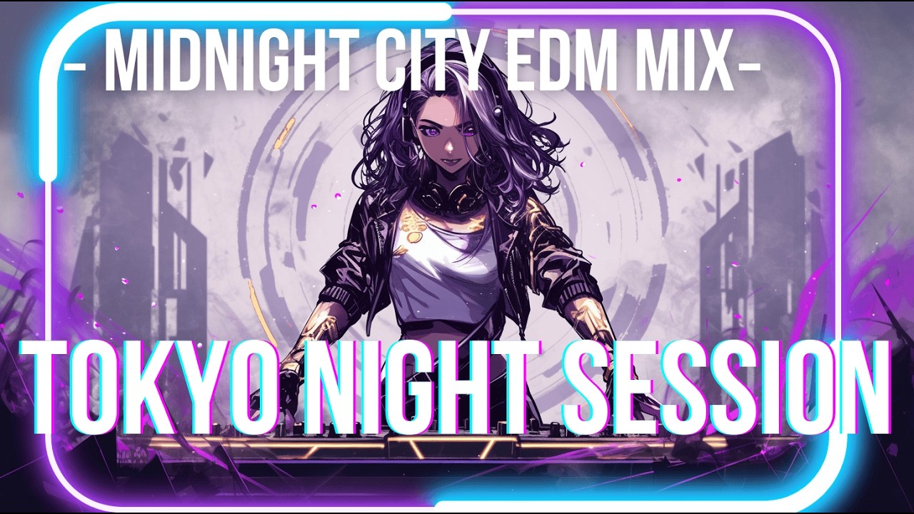 【Play List】TOKYO NIGHT SESSION #02 🌃 Midnight City EDM Mix