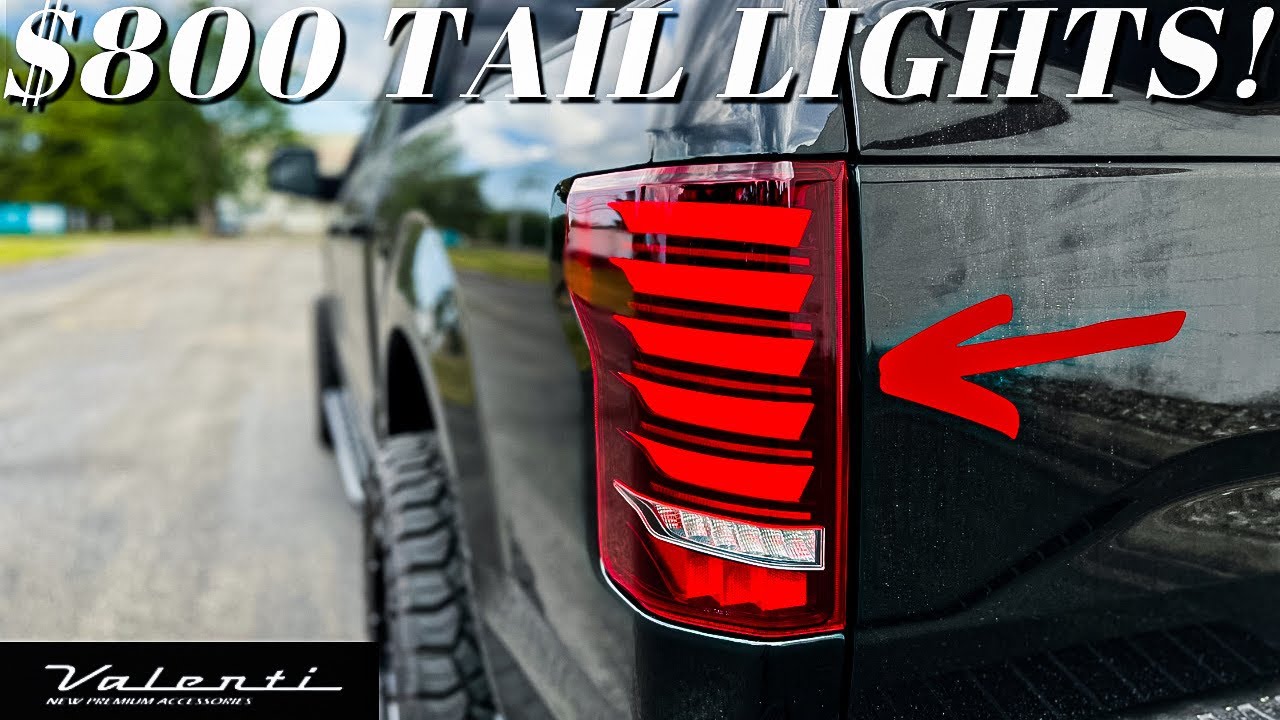 The COOLEST LED Ford F150 Tail Lights! - Valenti