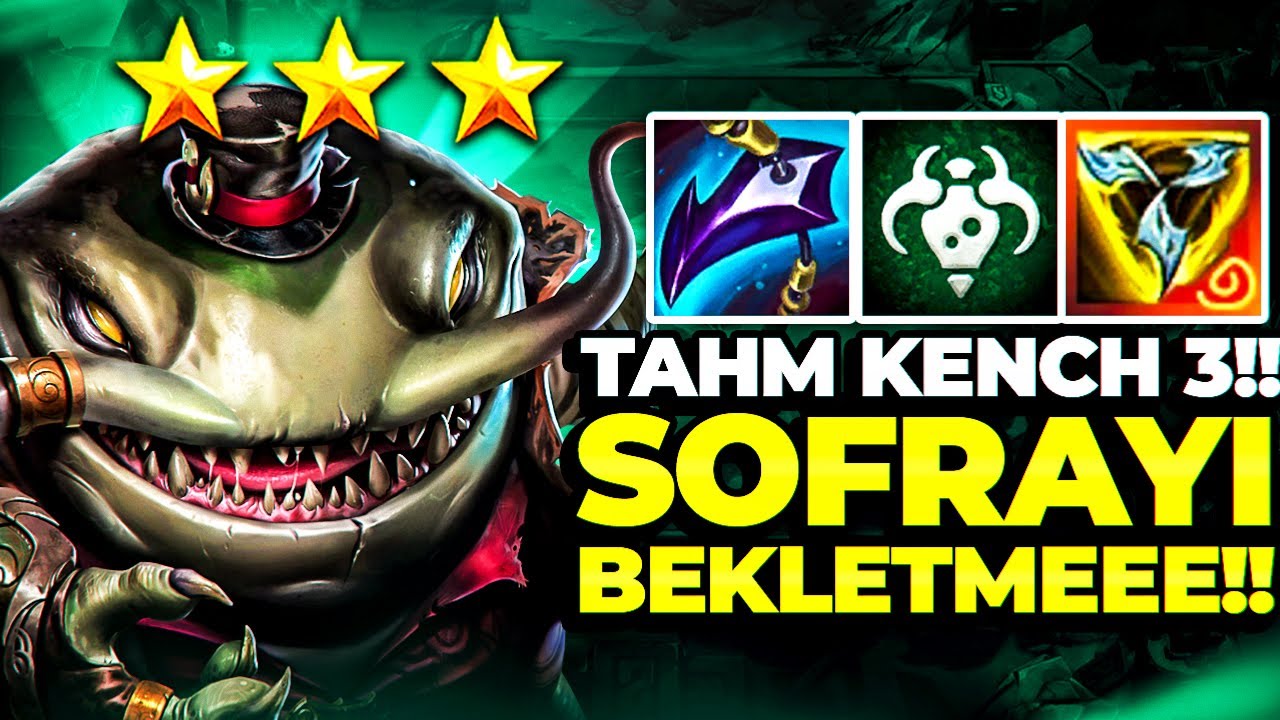 TAHM KENCH 3!! SOFRAYI BEKLETMEEE!! | HOLYTHOTH TAKTİK SAVAŞLARI
