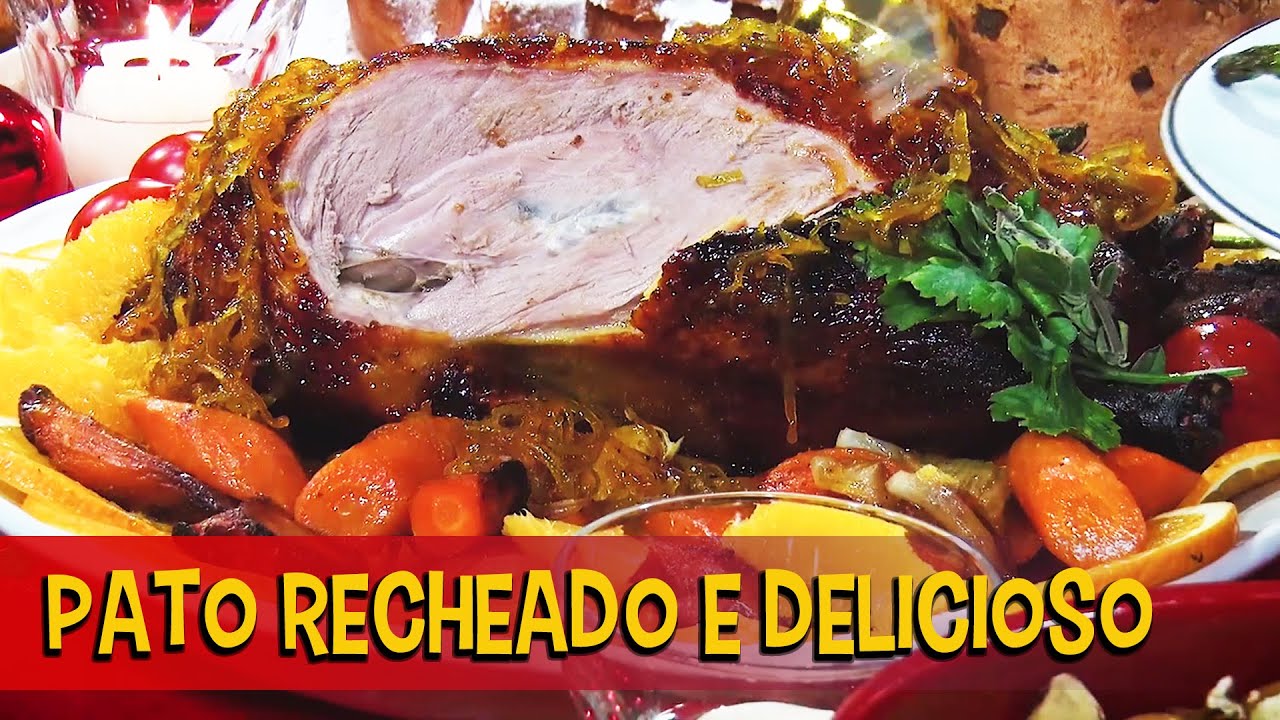 Pato com Laranja, Arroz com Castanhas e Farofa | Ceia de Natal Completa