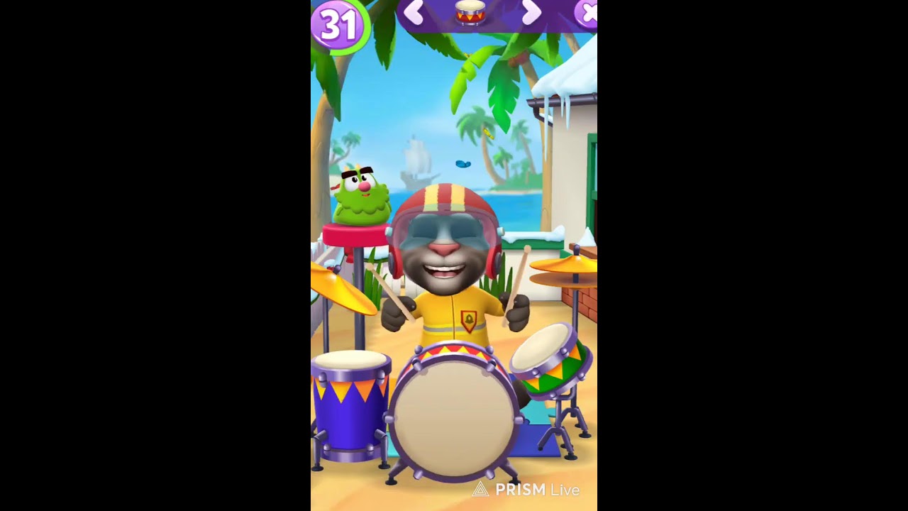 MY Talking Tom 🤣 #shorts #live #trending #viraltom #funnycat #satisfying #mytalkingtom2 #tom #game