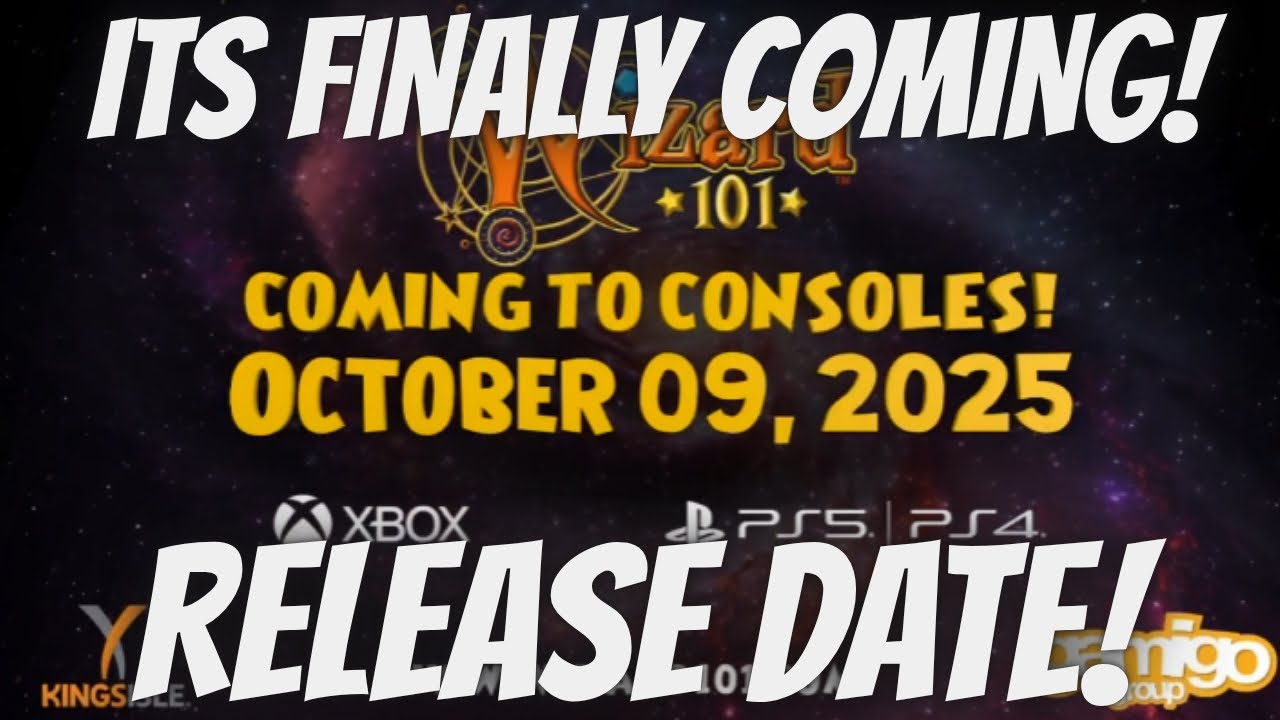 ДАТА ВЫХОДА WIZARD101 НА КОНСОЛЯХ! НОВОСТИ WIZARD101!