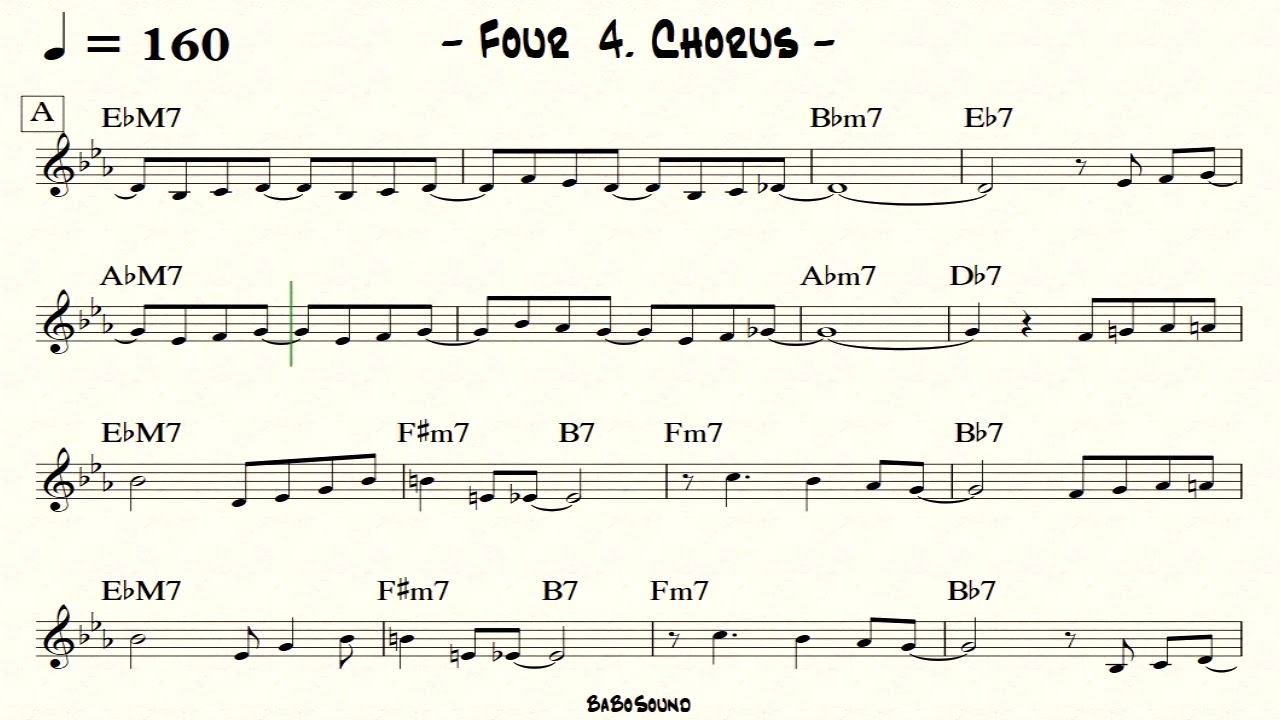 Four Backing Track