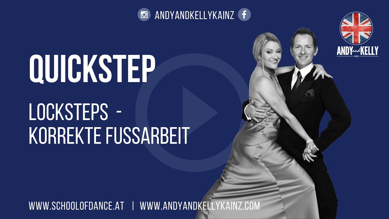 Quickstep Lockstep Fußarbeit - Tanztipp