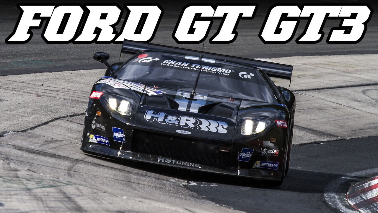 Ford GT GT3 - Great V8 sounds on the Nordschleife