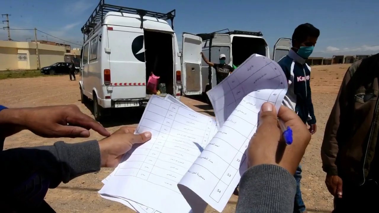 بدعم من جاليتنا بالخارج أبناء أولاد بوريمة جمعية أولاد محند للتنمية المجالية  توزيع مواد غذائية