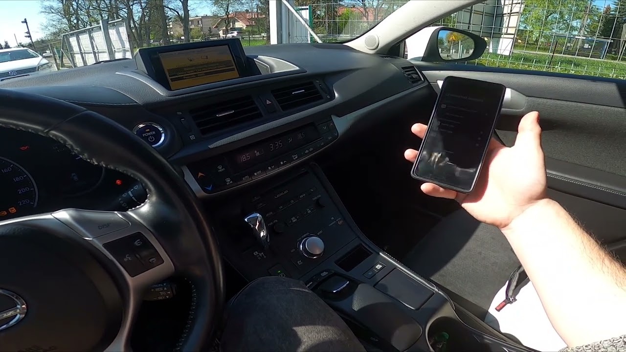 How to Play Music from Smartphone via Bluetooth in Lexus CT ( 2010 &ndash; 2021 )