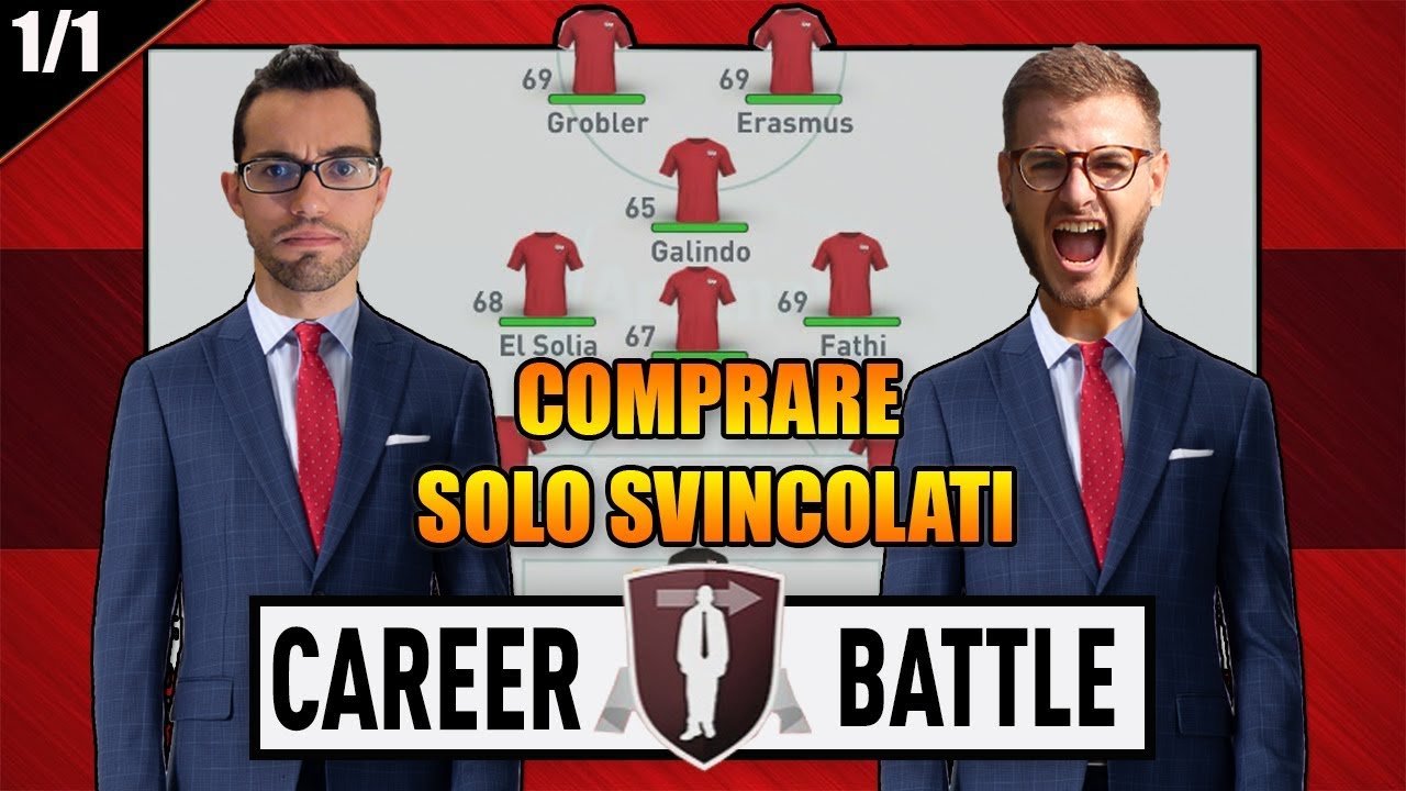 CAREER BATTLE con SOLO SVINCOLATI!! + 172 PUNTI IN CAMPIONATO!! ASSURDO! FIFA 20 CARRIERA ALLENATORE