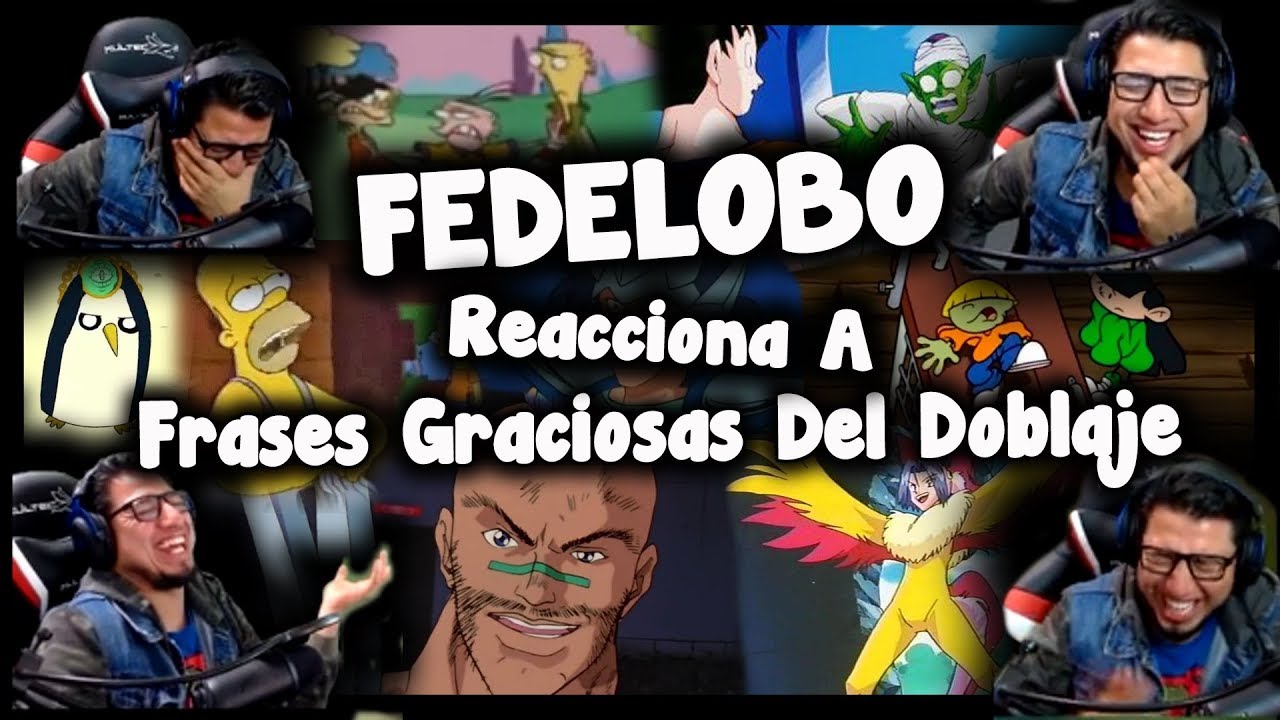 Fedelobo Reacciona a Las Frases Graciosas Del Doblaje Latino || SpiderHalo