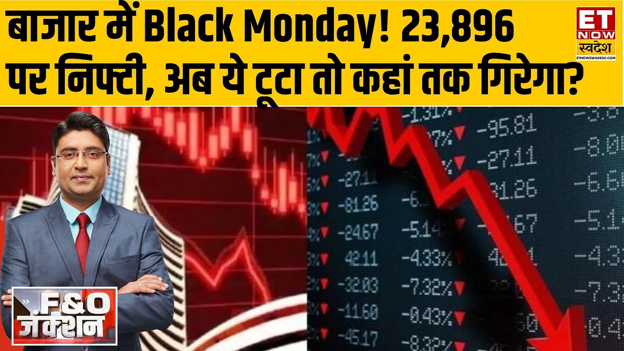 FNO Junction | Stock Markets Crash Today | F&O में क्या बनाएं स्ट्रेटेजी ? | Bloodbath on D-Street!