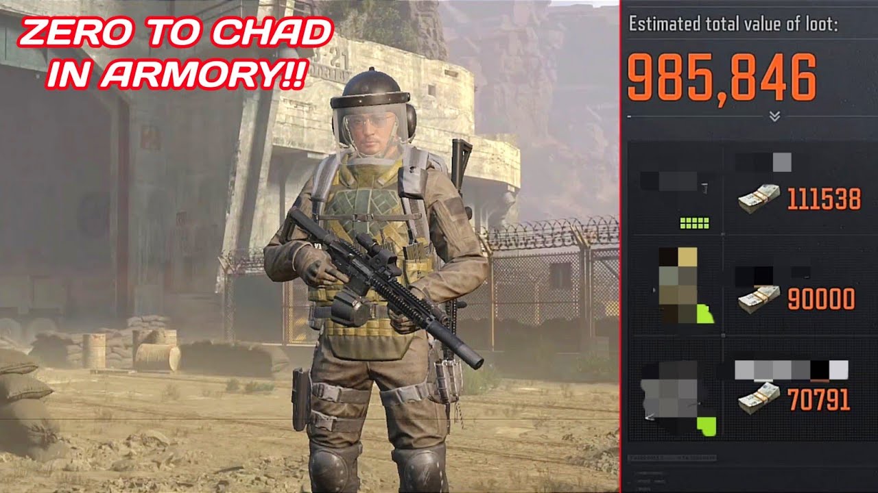 Going Naked To Armory With Only Few Meds in Arena Breakout