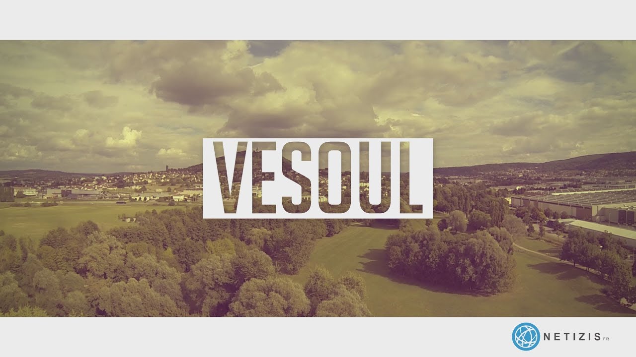 Vesoul vue du ciel avec www.netizis.fr