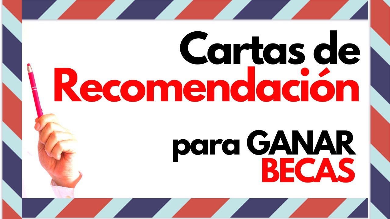 📖 TODO sobre las Cartas de RECOMENDACION para ganar ❤️BECAS❤️