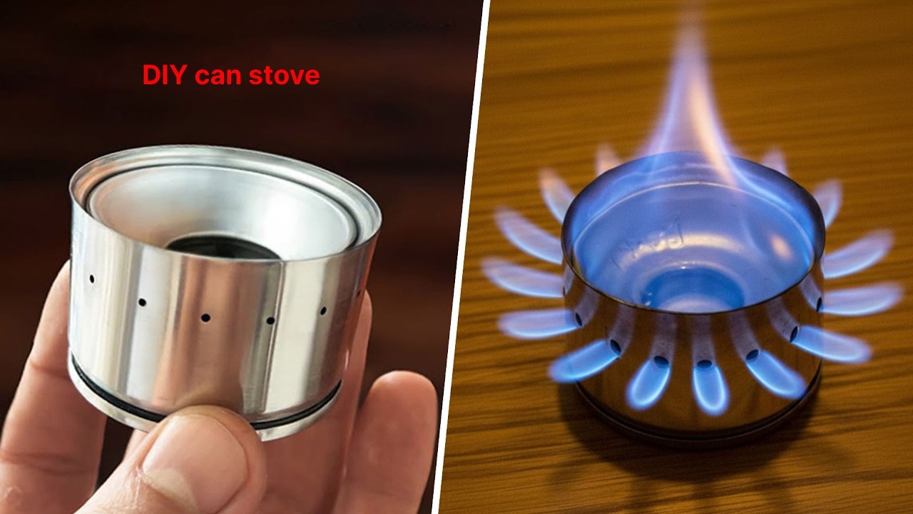 How To Make The Ultimate $1 Alcohol Stove! No Power Tools Needed!