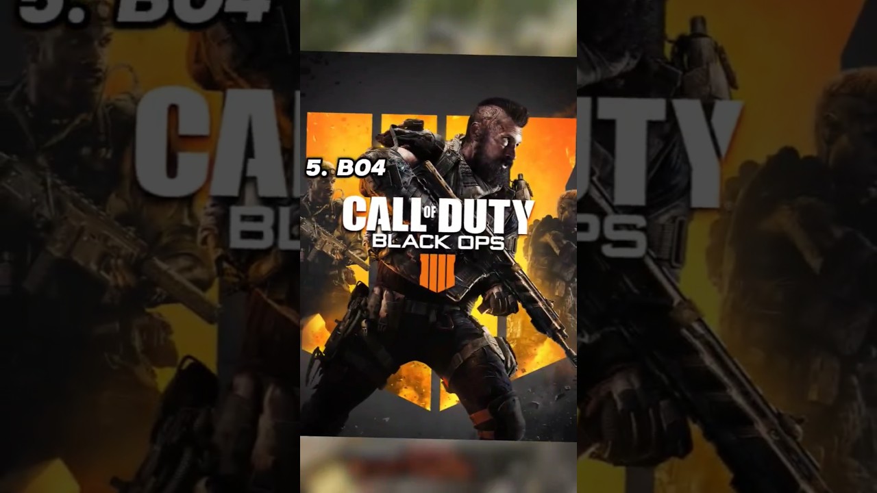 Which Black Ops Game is The Best!? (Call of Duty Ranking) #blackops #callofdutyblackops #gaming