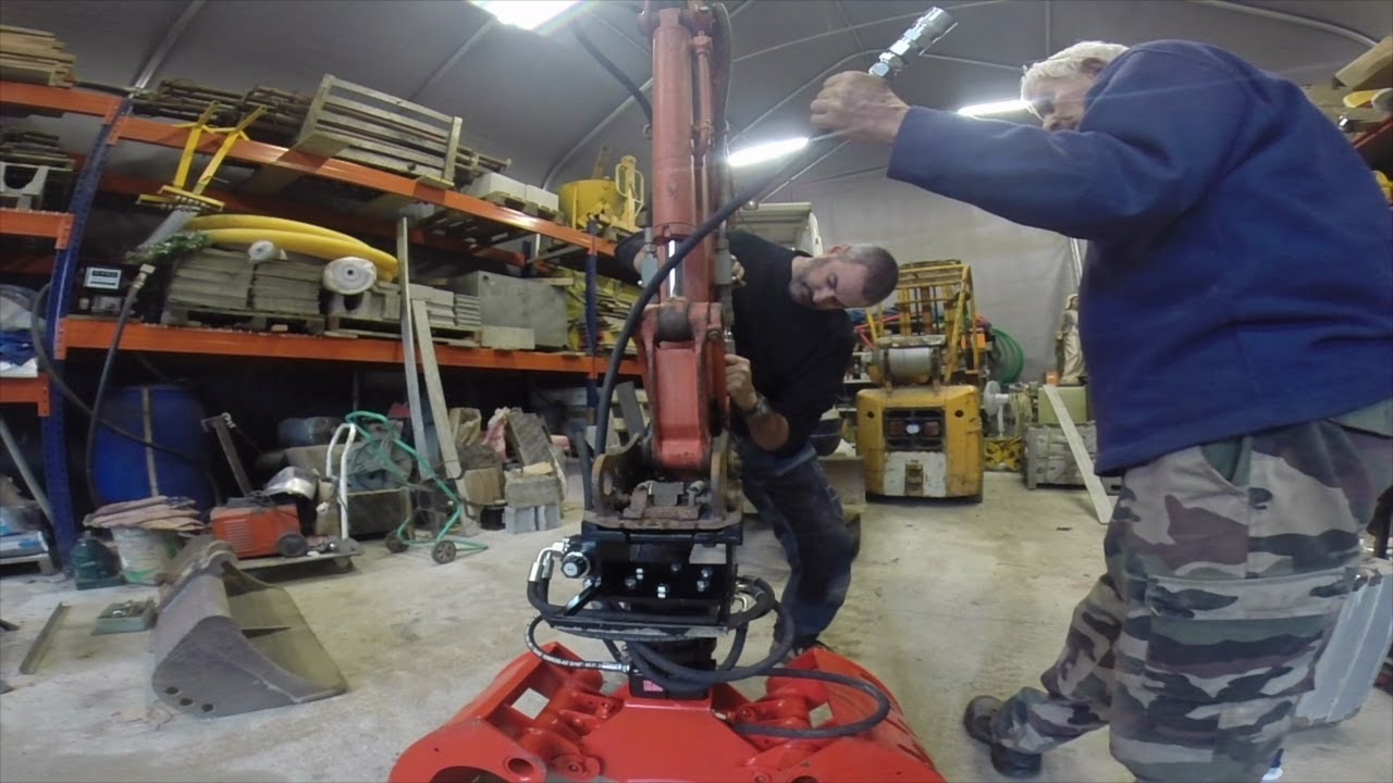 pince a enrochement première partie