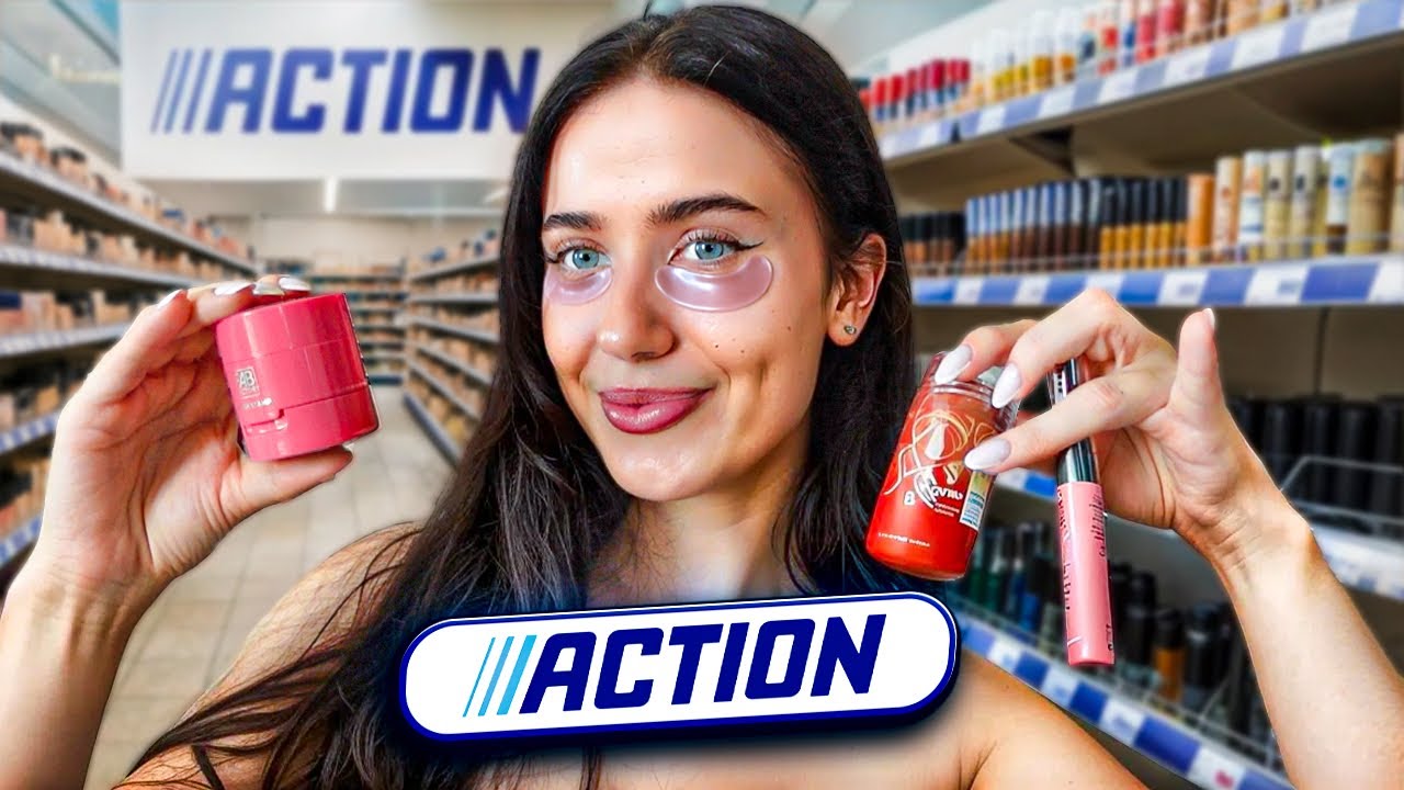 NAJGORSZE KOSMETYKI Z ACTION (Test tanich kosmetyków) #2