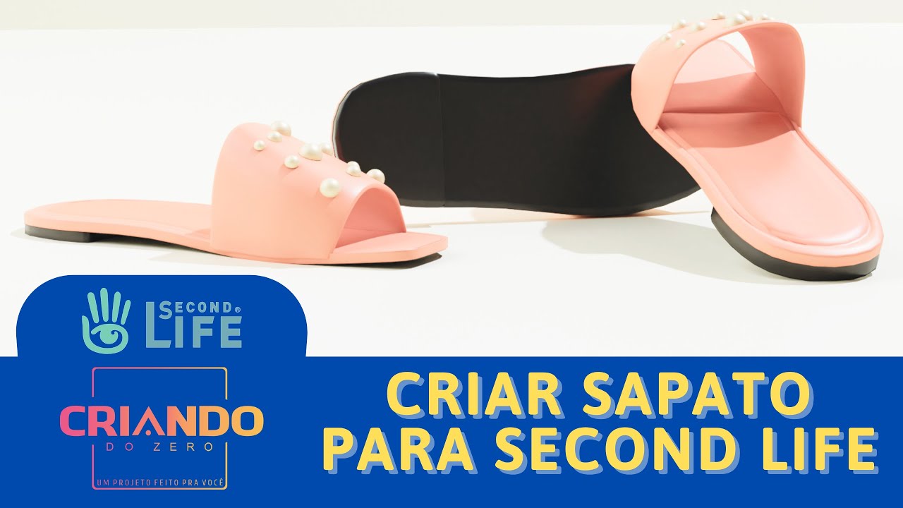 Como começar a criar sapato para Second Life - Blender 2.93