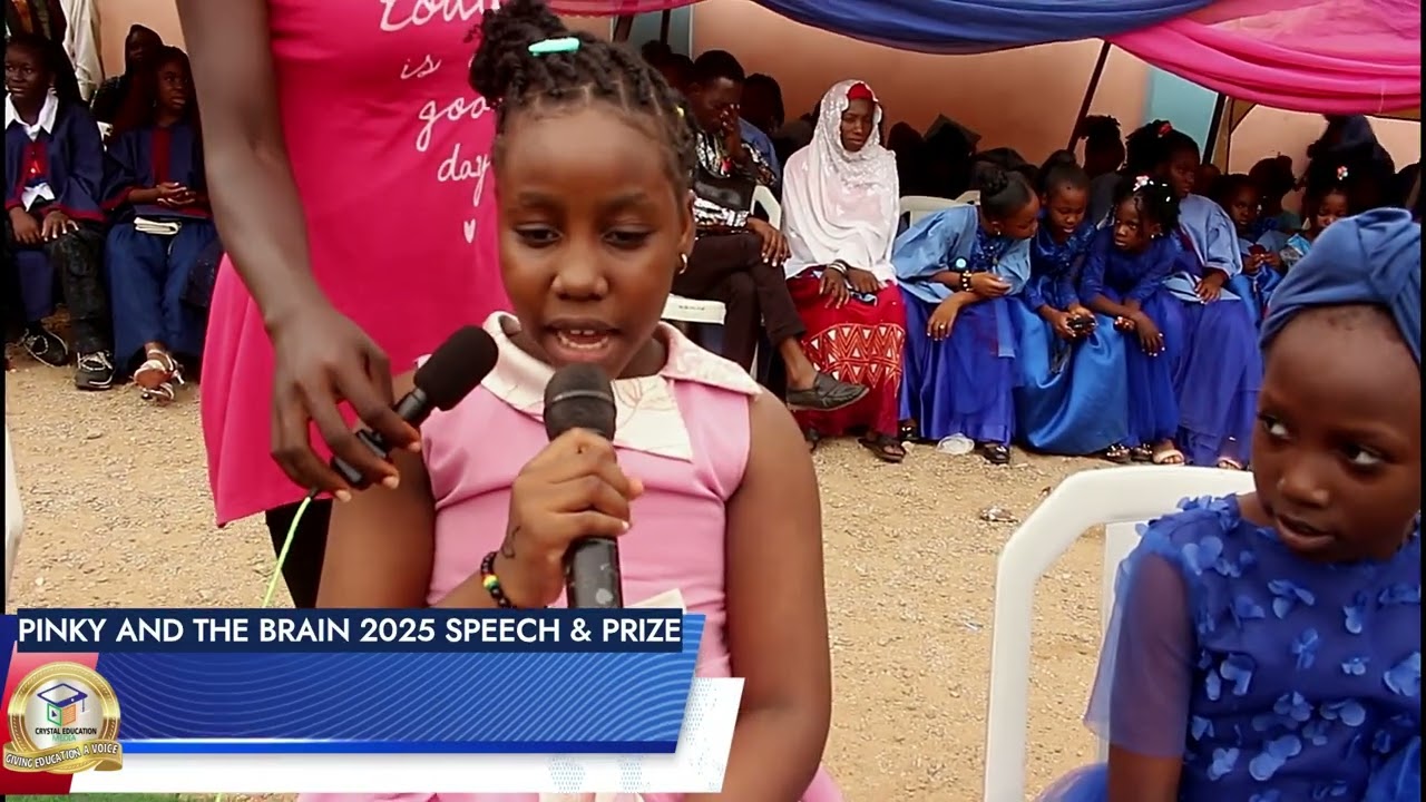 NIGERIA SPEAKS @ PINKY AND THE BRAIN 2025 Graduation #graduation