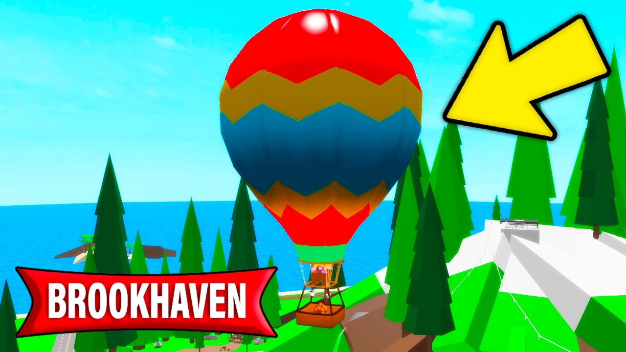 MISE À JOUR DES TENUES ET MONTGOLFIÈRE SUR BROOKHAVEN ROBLOX