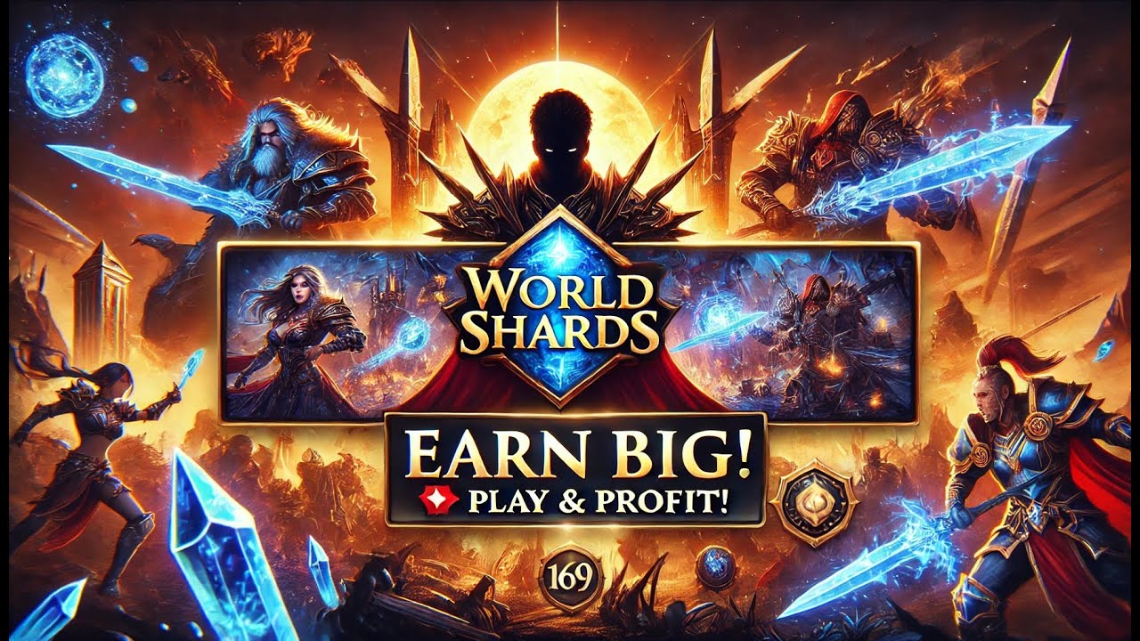 WorldShards NFT Game 2025 🚀😱 | This NEW Play-to-Earn Game Pays REAL Money! 💰