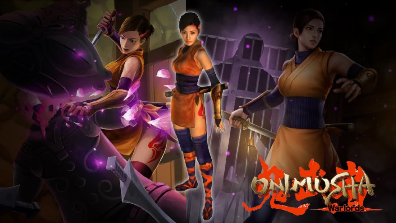 Onimusha Warlords - Все сцены KAEDE