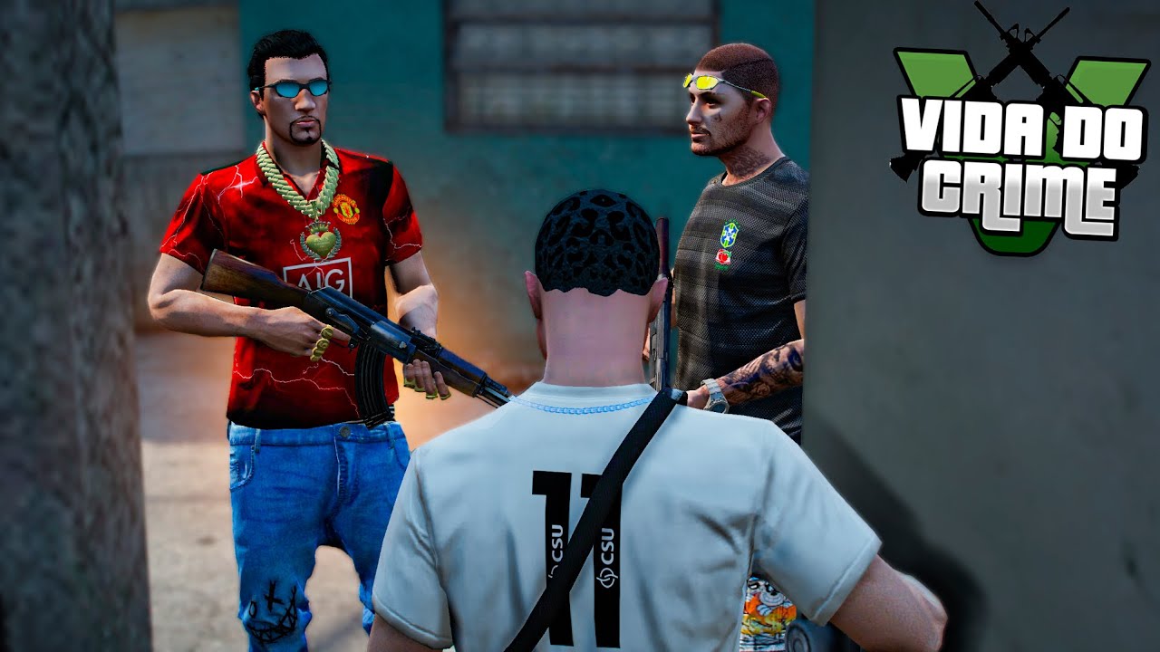 GTA V : VIDA DO CRIME - O CRIME BATEU NA MINHA PORTA… - #01