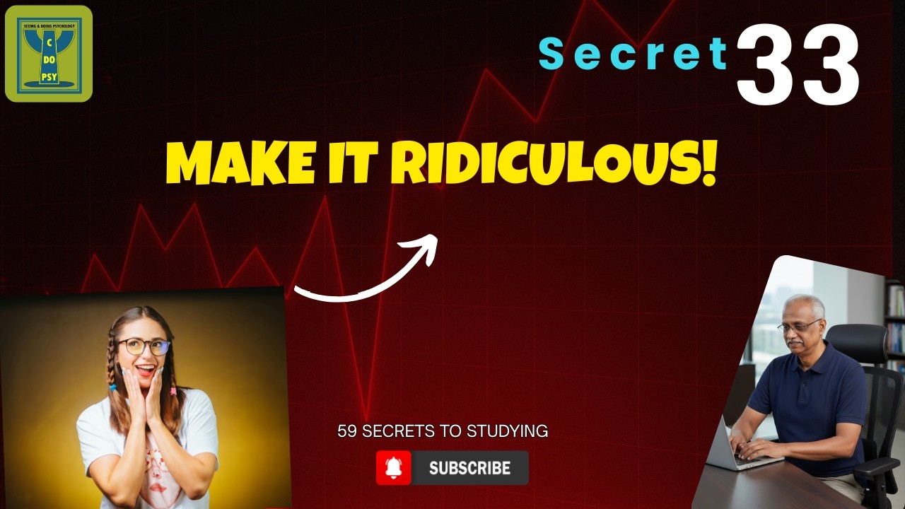 Секрет 33/59: Используйте нелепые ассоциации для улучшения памяти | Мощная техника для улучшения ...
