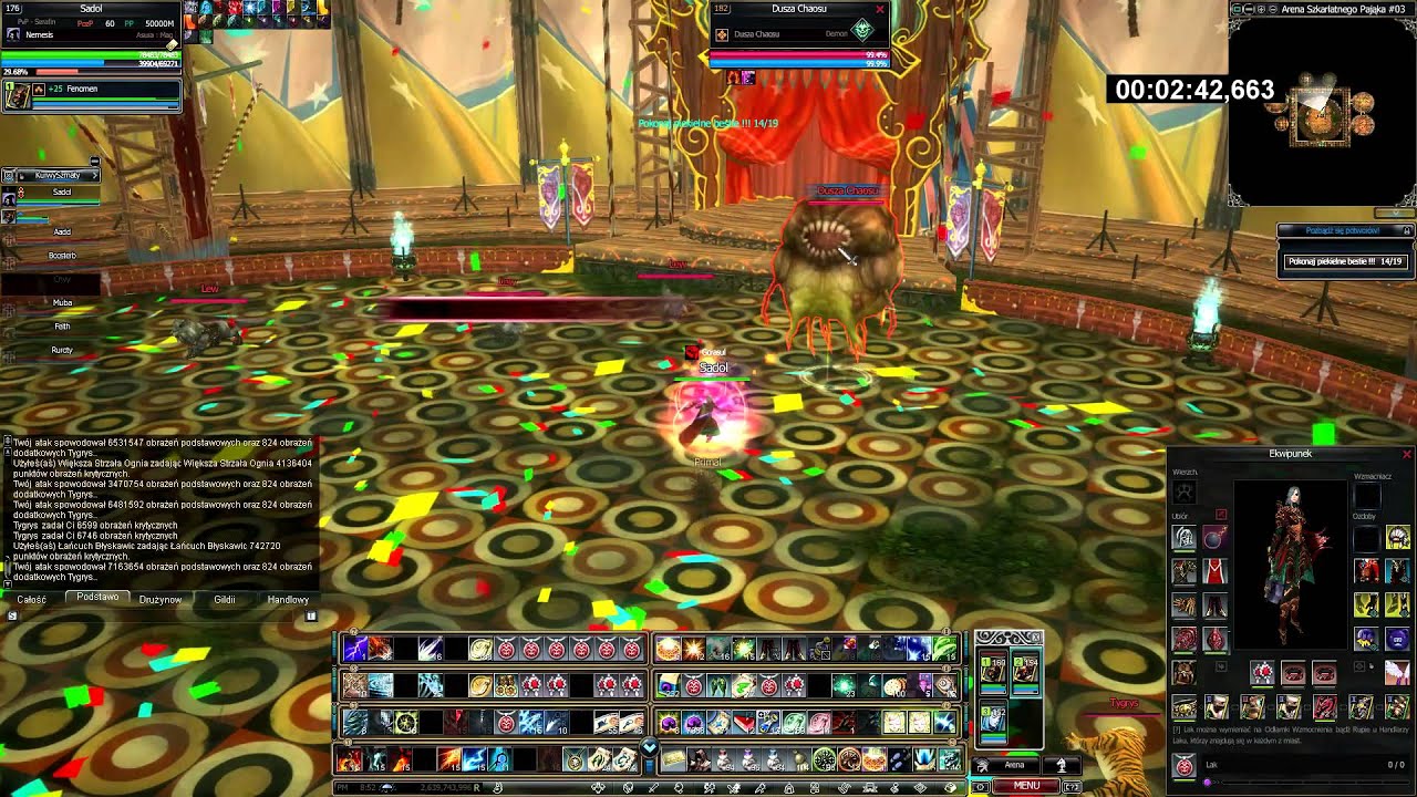 Rappelz 9.3 Circus 4 record 3.05 + revived Lunacy