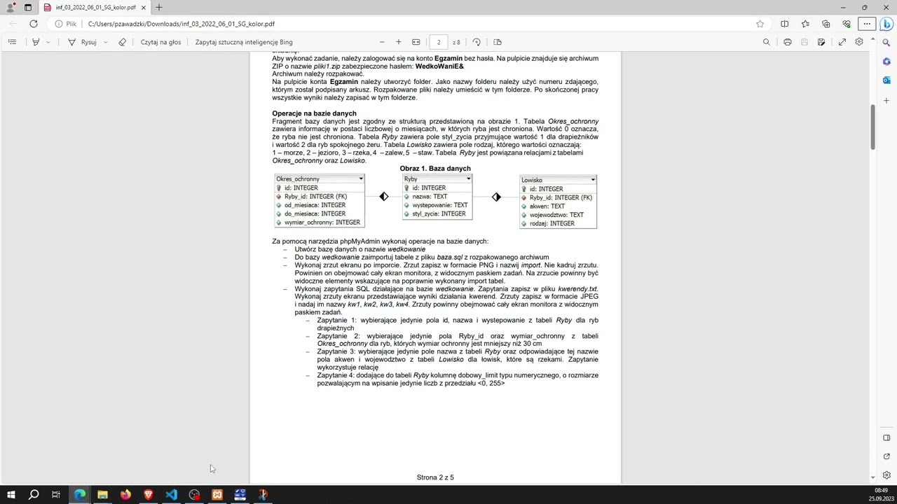 Egzamin INF.03 - Sesja Lato 2022 - Arkusz 01