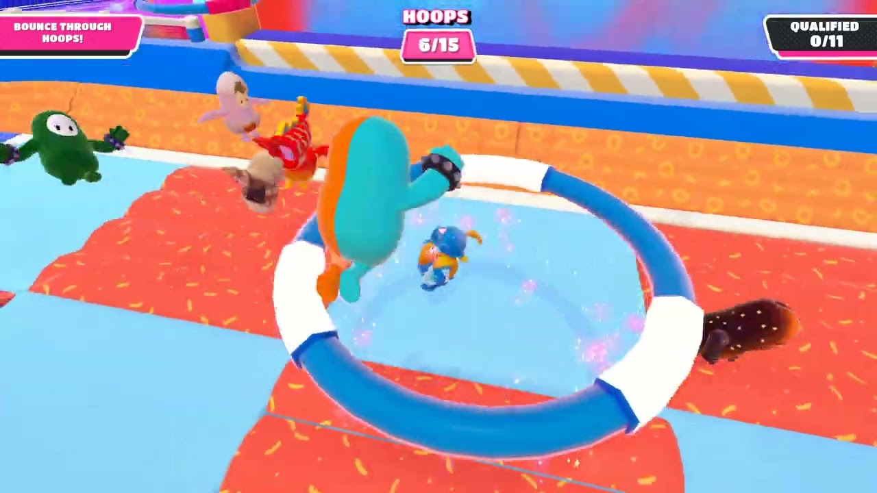 Fall guys SS1- First time playing Bounce party